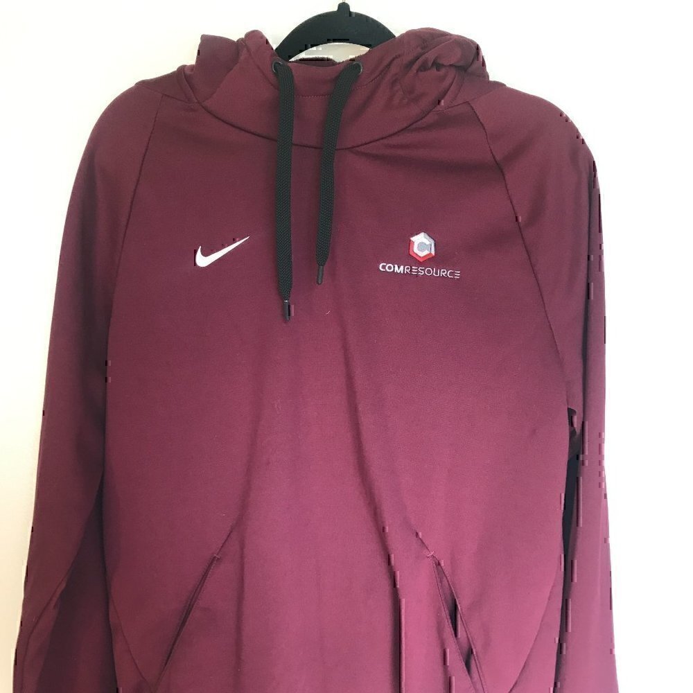L Maroon Nike Workout Sweater